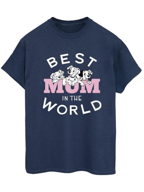 Disney - T-shirt DALMATIANS BEST MUM IN THE WORLD - Kiabi Disney - T-shirt DALMATIANS BEST MUM IN THE WORLD - Kiabi
