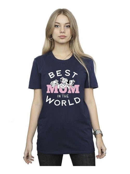 Disney - T-shirt DALMATIANS BEST MUM IN THE WORLD - Kiabi Disney - T-shirt DALMATIANS BEST MUM IN THE WORLD - Kiabi