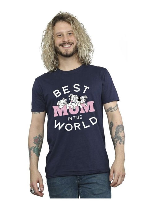 Disney - T-shirt DALMATIANS BEST MUM IN THE WORLD - Kiabi