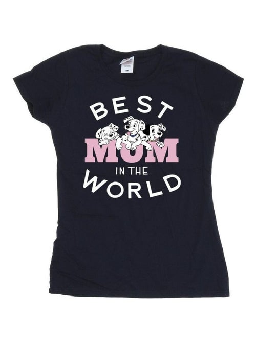 Disney - T-shirt DALMATIANS BEST MUM IN THE WORLD - Kiabi Disney - T-shirt DALMATIANS BEST MUM IN THE WORLD - Kiabi