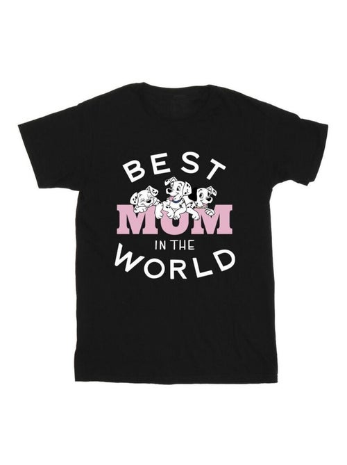 Disney - T-shirt DALMATIANS BEST MUM IN THE WORLD - Kiabi