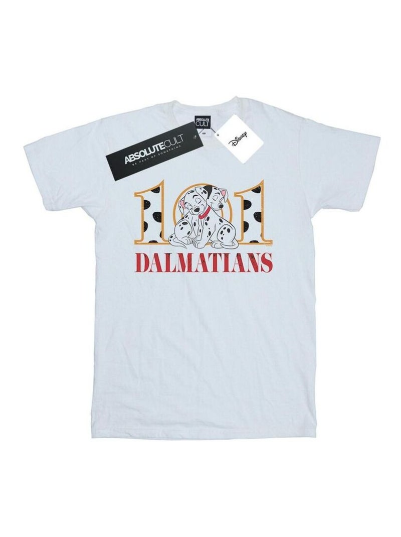 Disney - T-shirt DALMATIANS Blanc - Kiabi