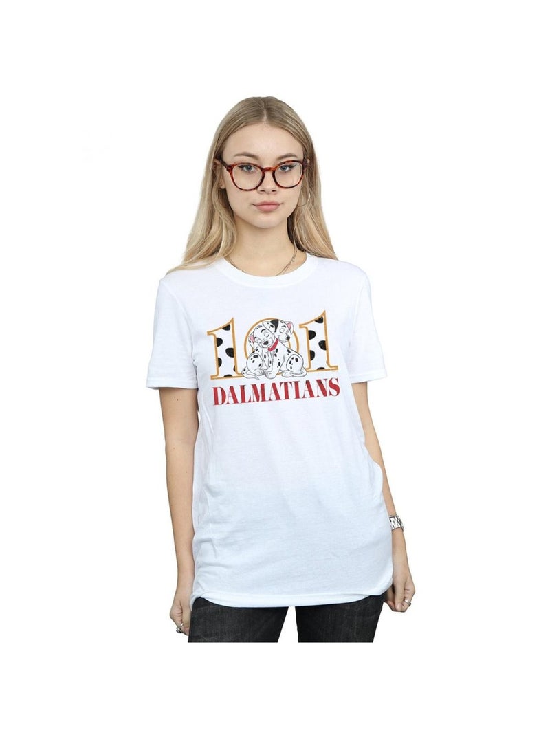 Disney - T-shirt DALMATIANS Blanc - Kiabi