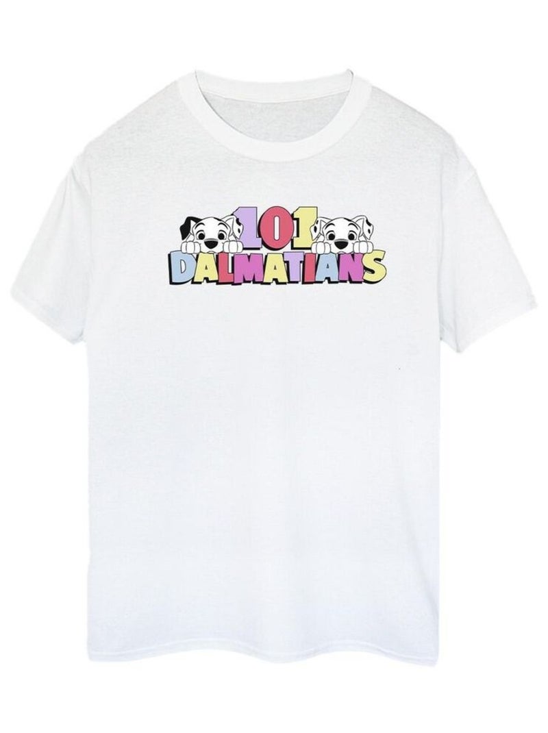 Disney - T-shirt DALMATIANS Blanc - Kiabi