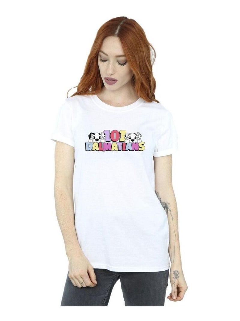 Disney - T-shirt DALMATIANS Blanc - Kiabi