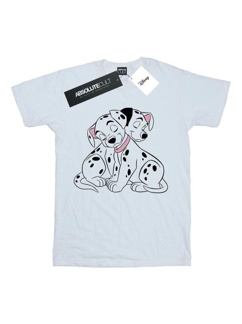 Disney - T-shirt DALMATIANS Blanc - Kiabi