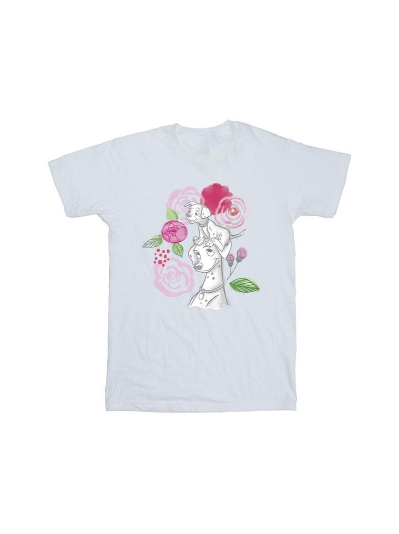 Disney - T-shirt DALMATIANS Blanc - Kiabi
