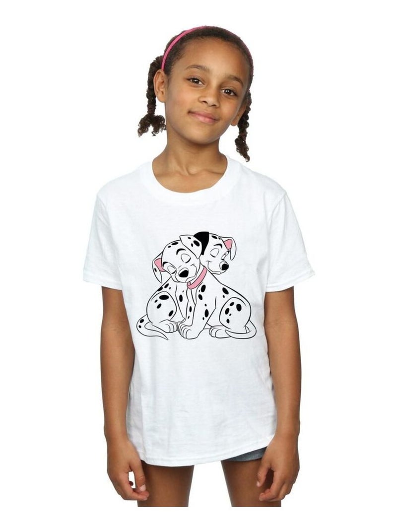 Disney - T-shirt DALMATIANS Blanc - Kiabi