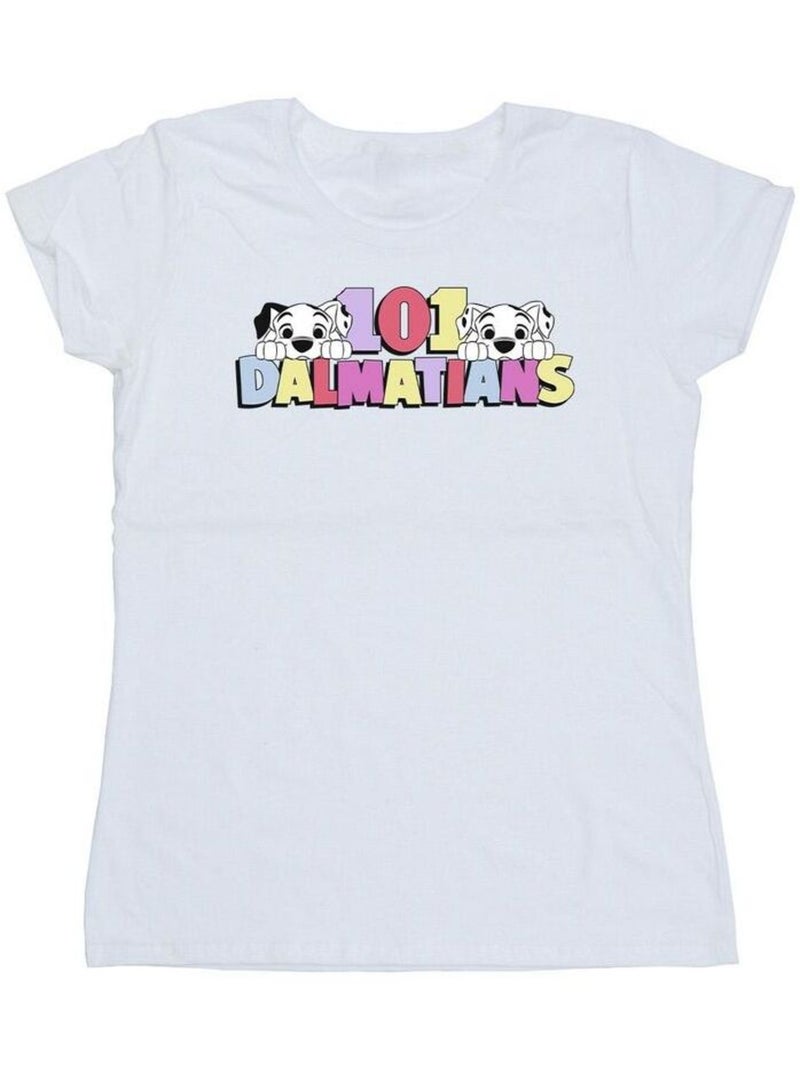 Disney - T-shirt DALMATIANS Blanc - Kiabi