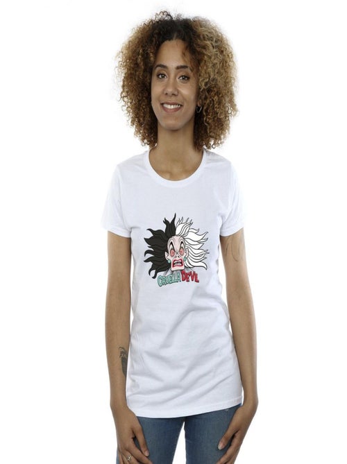Disney - T-shirt DALMATIANS CRAZY MUM - Kiabi