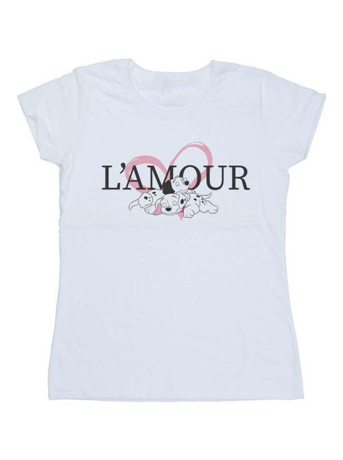 Disney - T-shirt DALMATIANS L'AMOUR - Kiabi