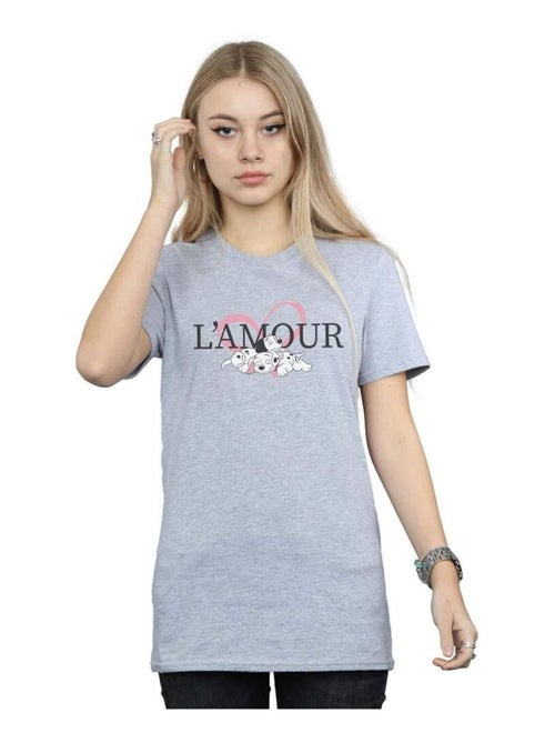 Disney - T-shirt DALMATIANS L'AMOUR - Kiabi