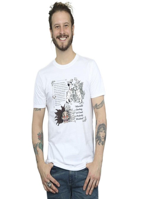 Disney - T-shirt DALMATIANS MISERABLE DARLING - Kiabi Disney - T-shirt DALMATIANS MISERABLE DARLING - Kiabi
