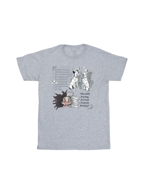 Disney - T-shirt DALMATIANS MISERABLE DARLING - Kiabi Disney - T-shirt DALMATIANS MISERABLE DARLING - Kiabi
