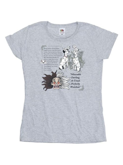 Disney - T-shirt DALMATIANS MISERABLE DARLING - Kiabi