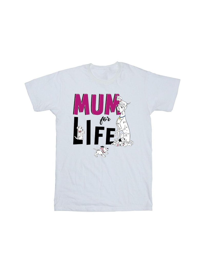 Disney - T-shirt DALMATIANS MUM FOR LIFE Blanc - Kiabi