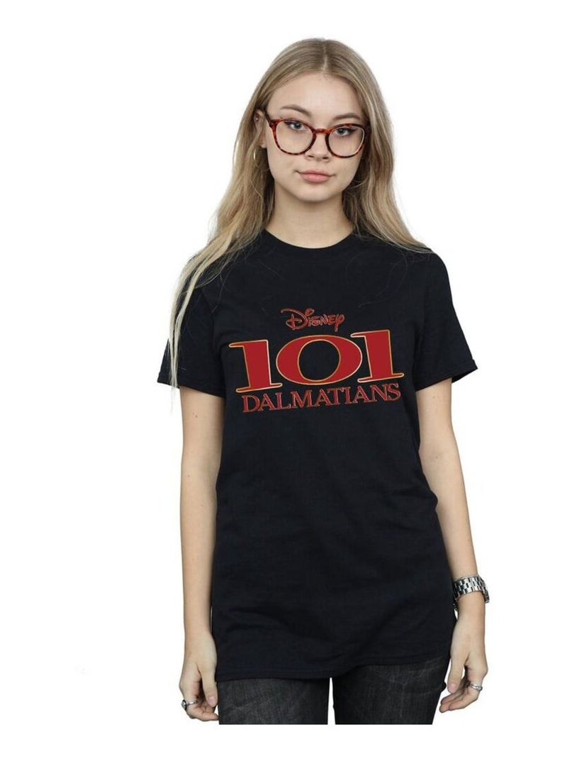 Disney - T-shirt DALMATIANS Noir - Kiabi