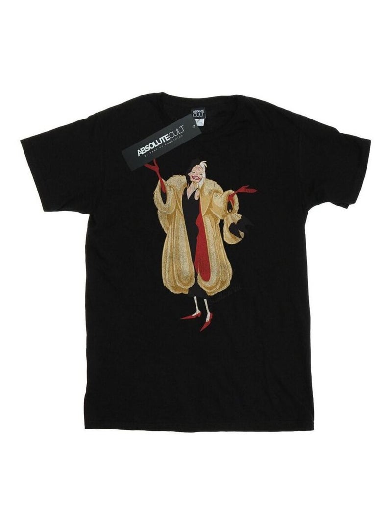 Disney - T-shirt DALMATIANS Noir - Kiabi