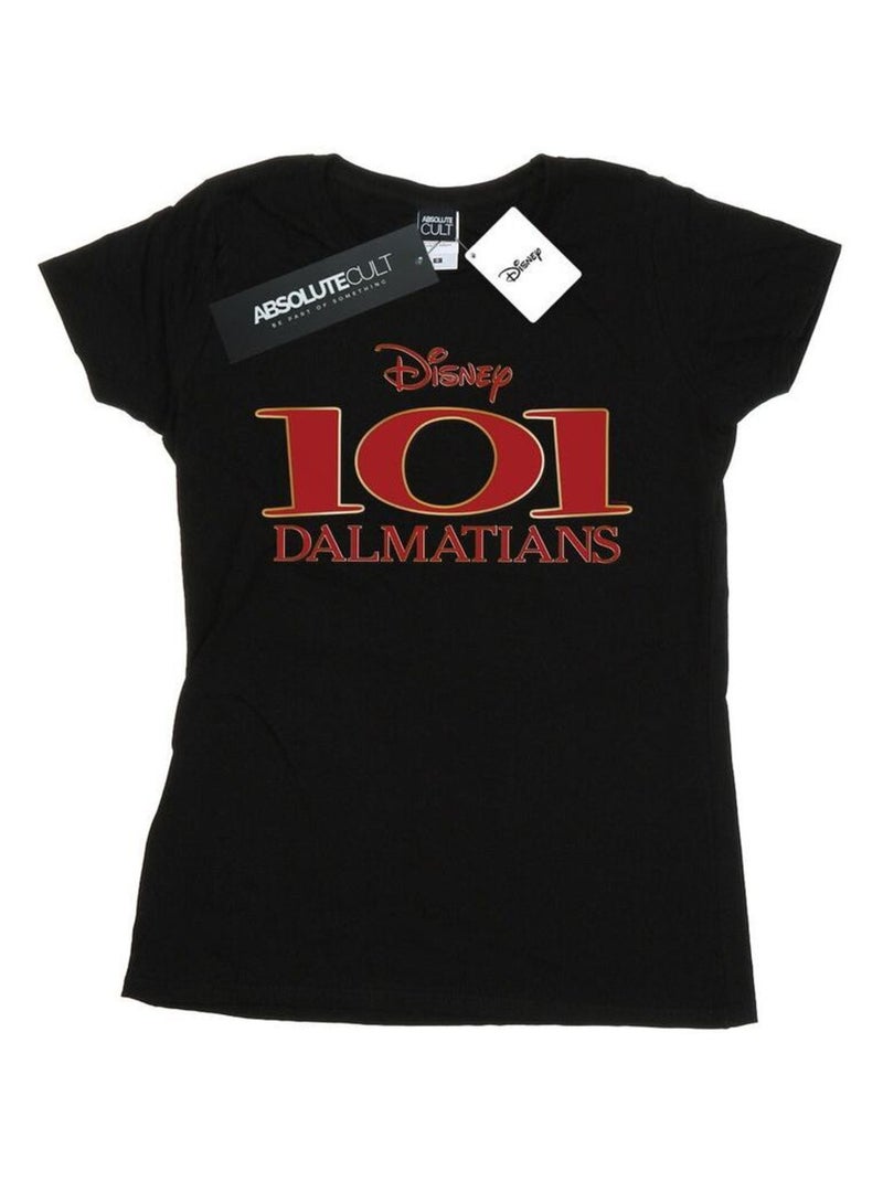 Disney - T-shirt DALMATIANS Noir - Kiabi