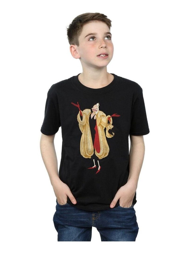 Disney - T-shirt DALMATIANS Noir - Kiabi