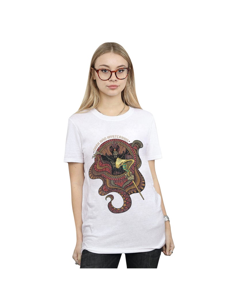 Disney - T-shirt DARK AND MYSTERIOUS Blanc - Kiabi