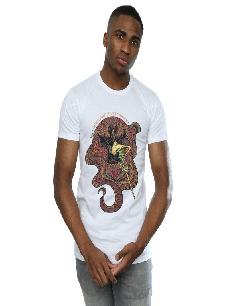 Disney - T-shirt DARK AND MYSTERIOUS Blanc - Kiabi
