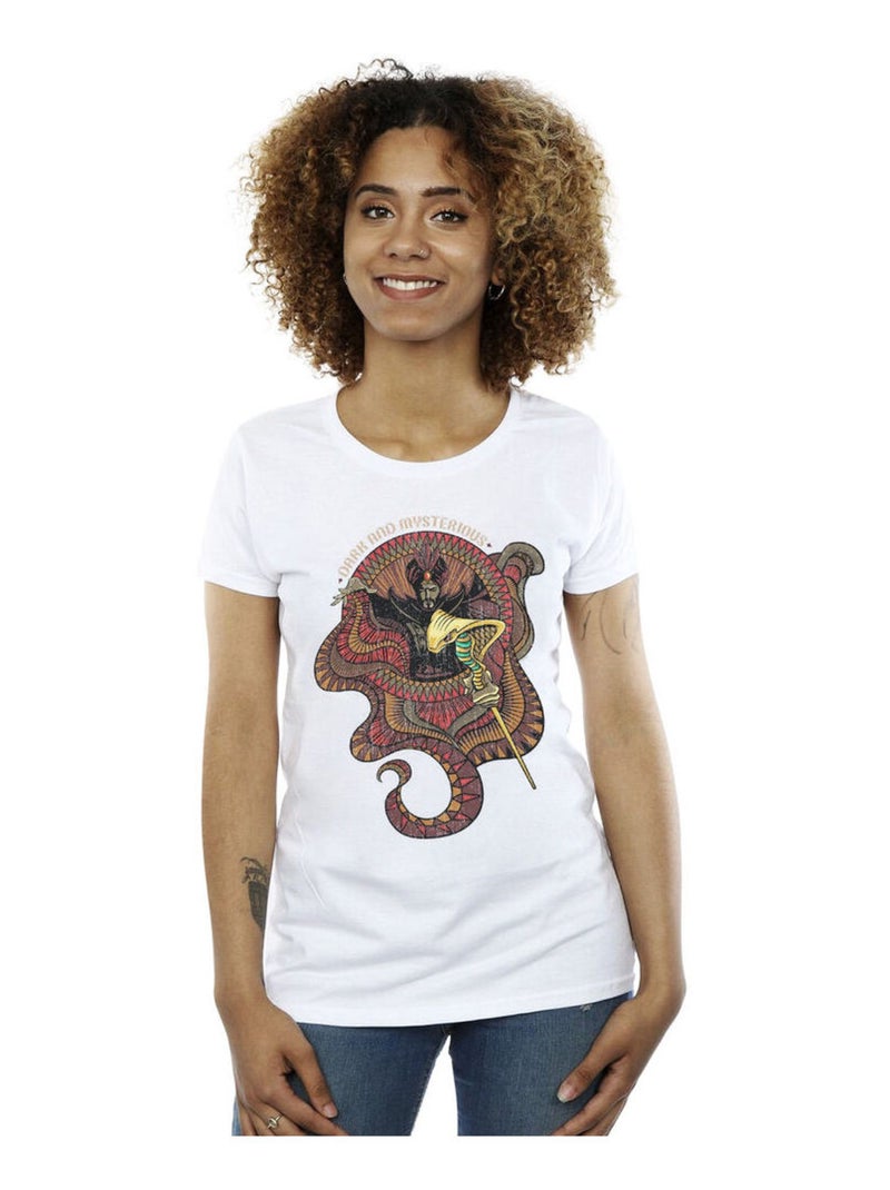 Disney - T-shirt DARK AND MYSTERIOUS Blanc - Kiabi