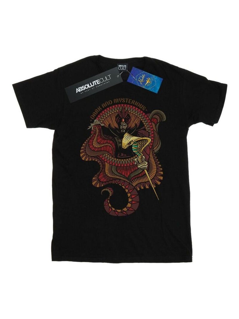 Disney - T-shirt DARK AND MYSTERIOUS Noir - Kiabi