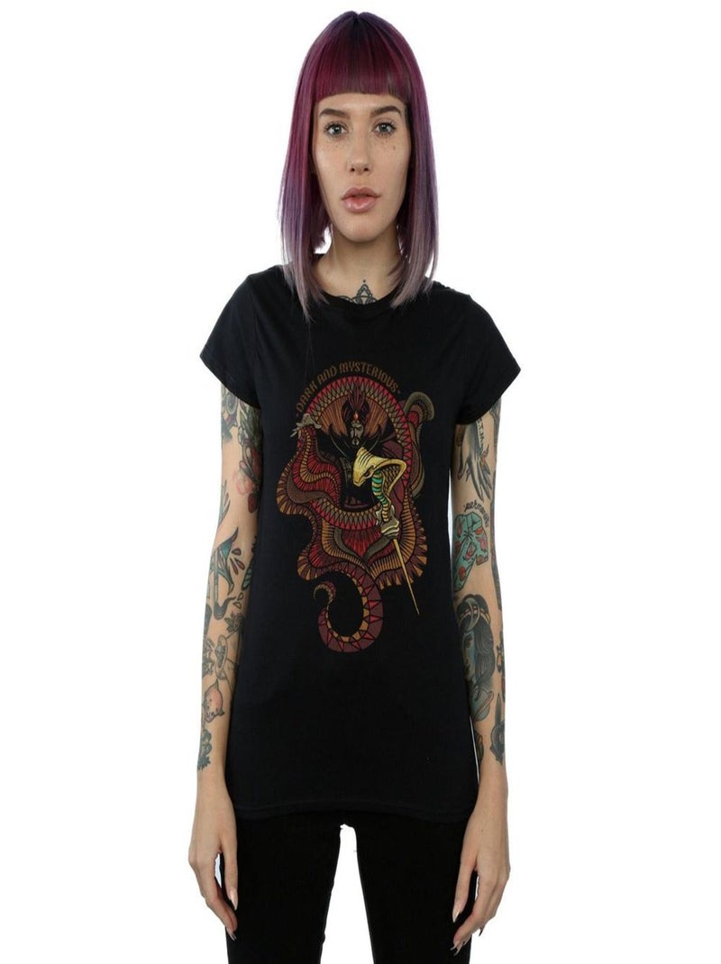 Disney - T-shirt DARK AND MYSTERIOUS Noir - Kiabi