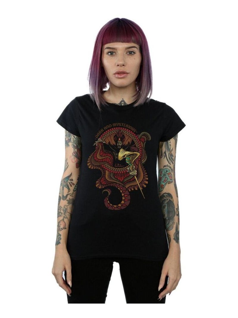 Disney - T-shirt DARK AND MYSTERIOUS Noir - Kiabi