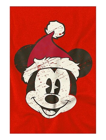 Disney - T-shirt de Noël motif Mickey Mouse