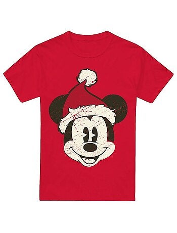 Disney - T-shirt de Noël motif Mickey Mouse