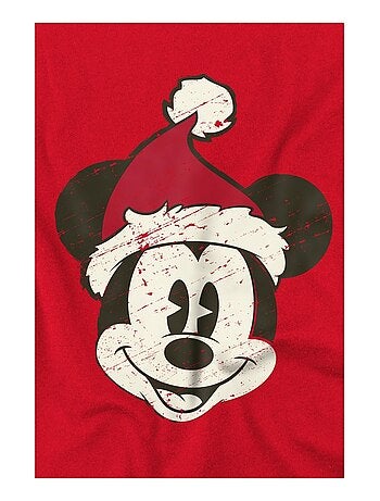 Disney - T-shirt de Noël motif Mickey Mouse