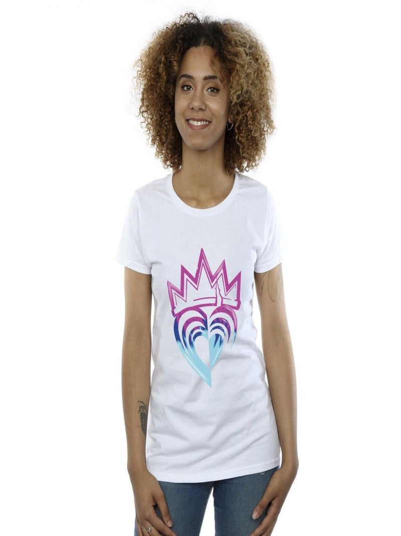 Disney - T-shirt DESCENDANTS Blanc - Kiabi