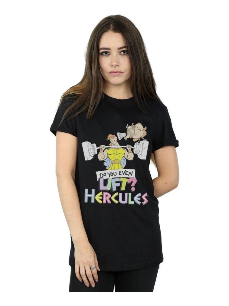 Disney - T-shirt DO YOU EVEN LAmis imaginairesT? Noir - Kiabi