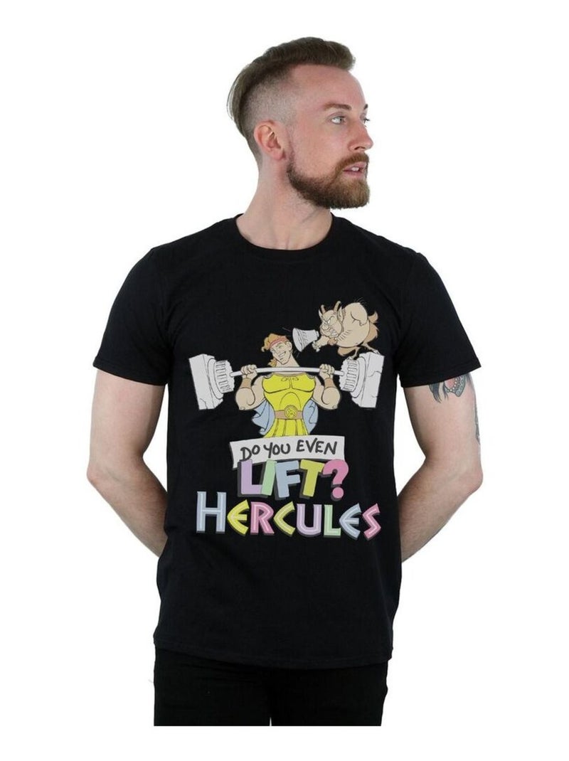 Disney - T-shirt DO YOU EVEN LIFT? Noir - Kiabi