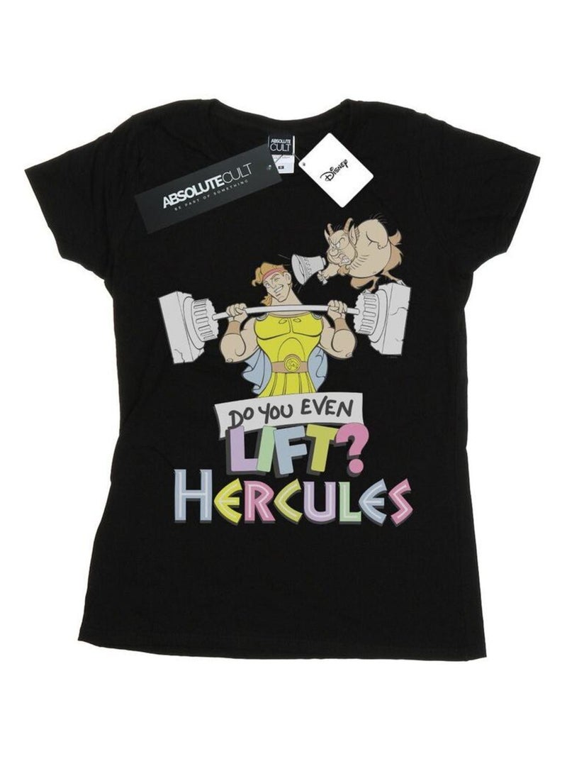 Disney - T-shirt DO YOU EVEN LIFT? Noir - Kiabi