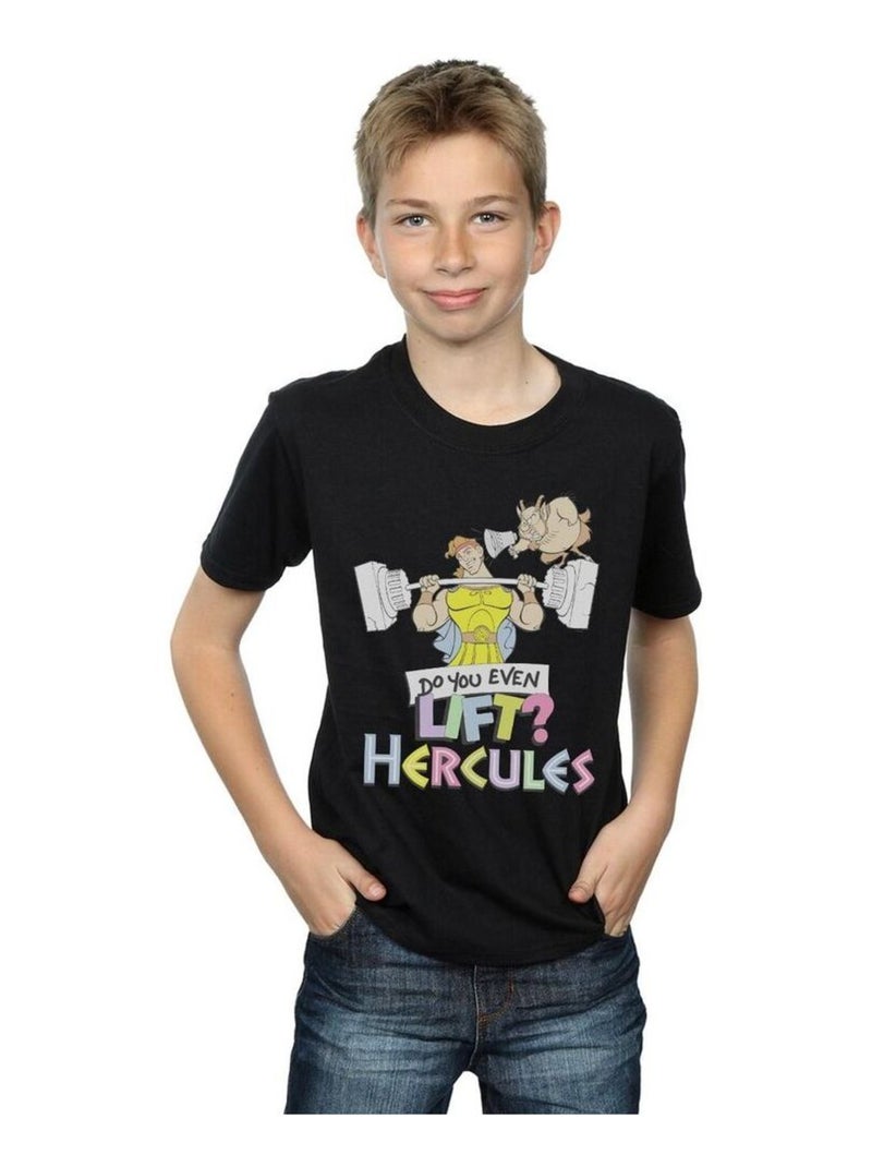 Disney - T-shirt DO YOU EVEN LIFT? Noir - Kiabi