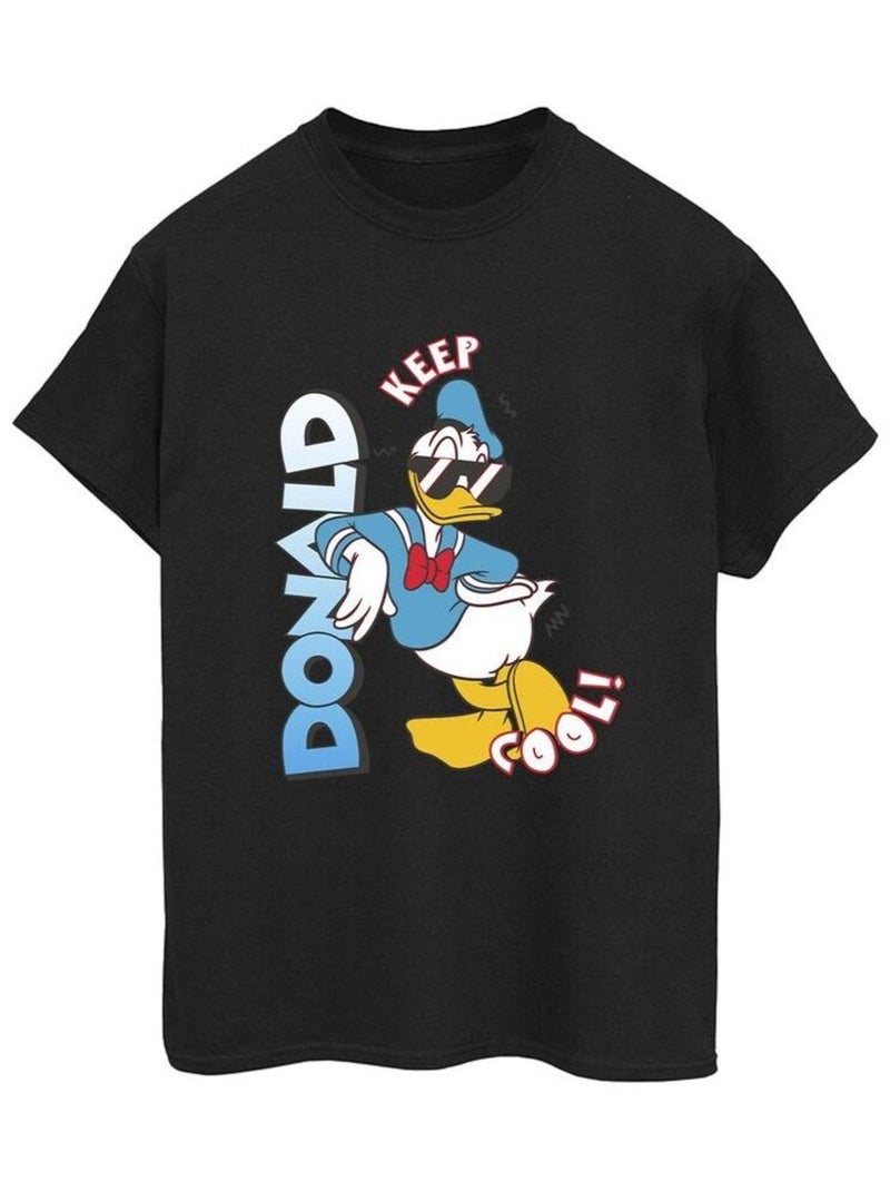 Disney - T-shirt DONALD DUCK COOL Noir - Kiabi