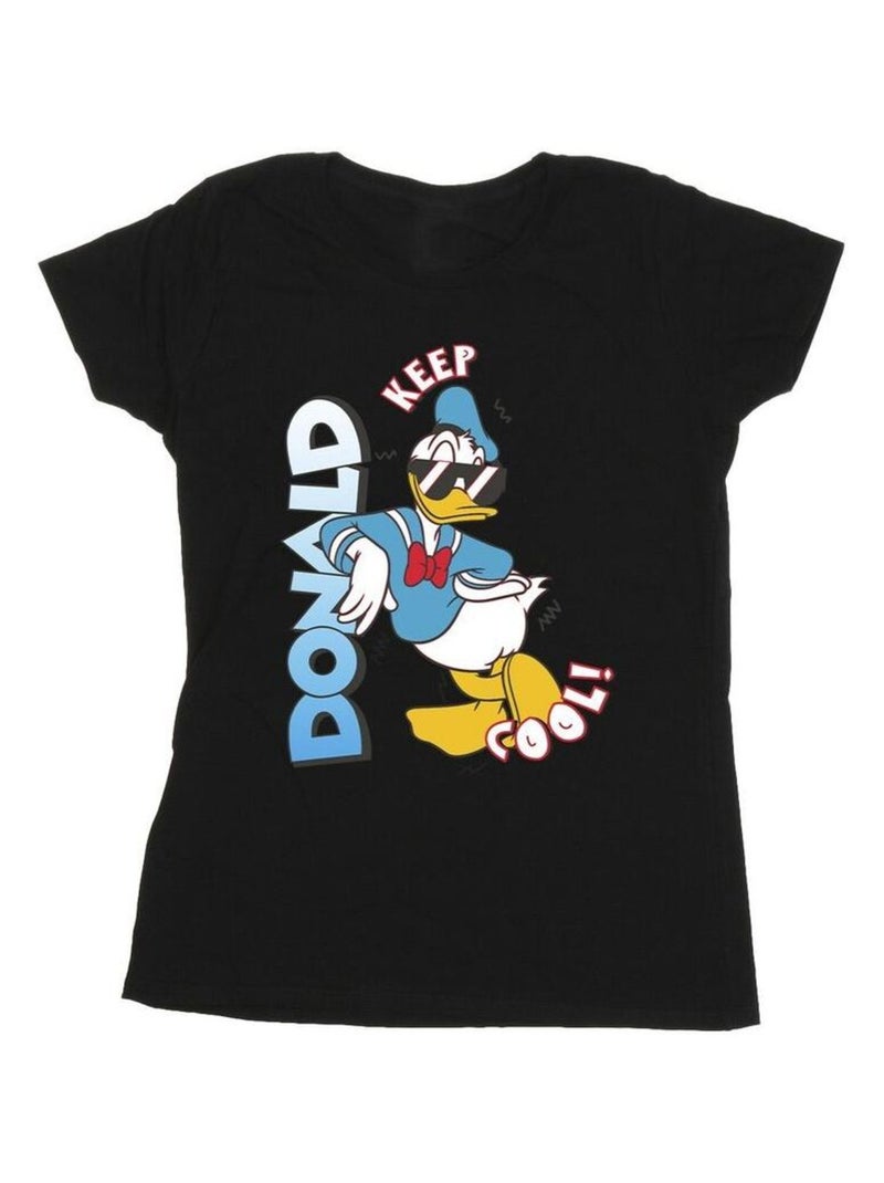 Disney - T-shirt DONALD DUCK COOL Noir - Kiabi