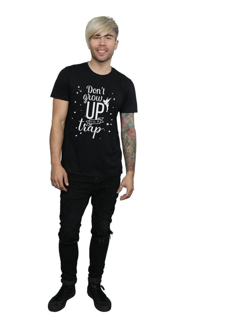 Disney - T-shirt DON'T GROW Là-Haut Noir - Kiabi