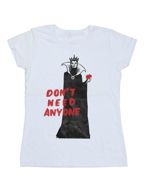 Disney - T-shirt DON'T NEED ANYONE - Kiabi Disney - T-shirt DON'T NEED ANYONE - Kiabi