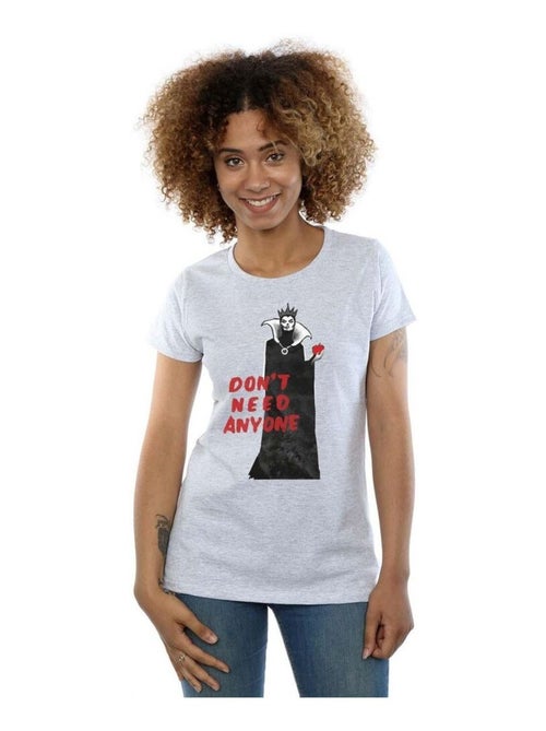 Disney - T-shirt DON'T NEED ANYONE - Kiabi Disney - T-shirt DON'T NEED ANYONE - Kiabi
