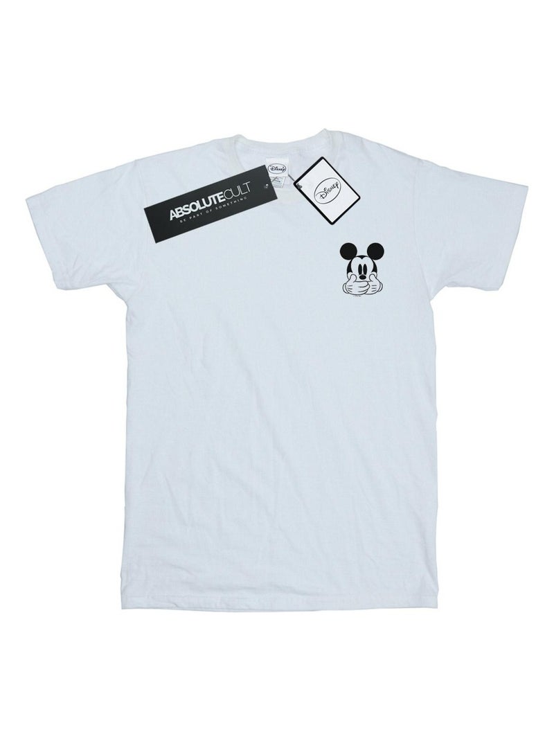 Disney - T-shirt DONT SPEAK Blanc - Kiabi