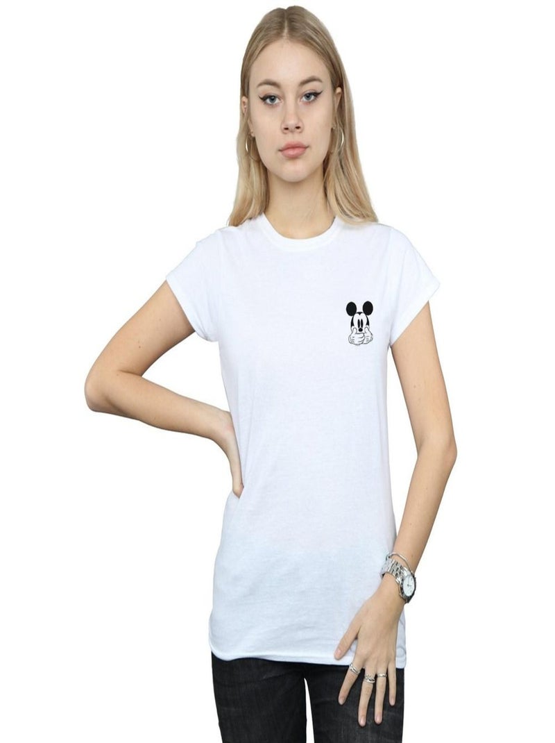 Disney - T-shirt DONT SPEAK Blanc - Kiabi