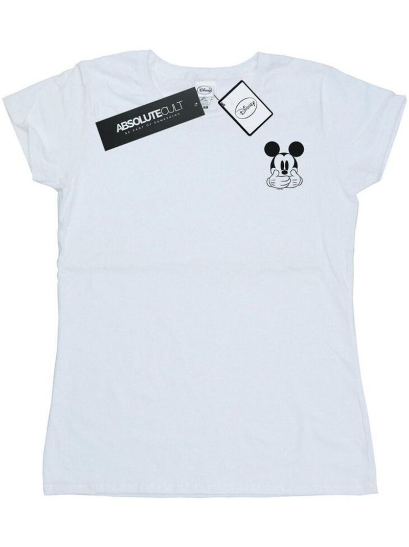 Disney - T-shirt DONT SPEAK Blanc - Kiabi