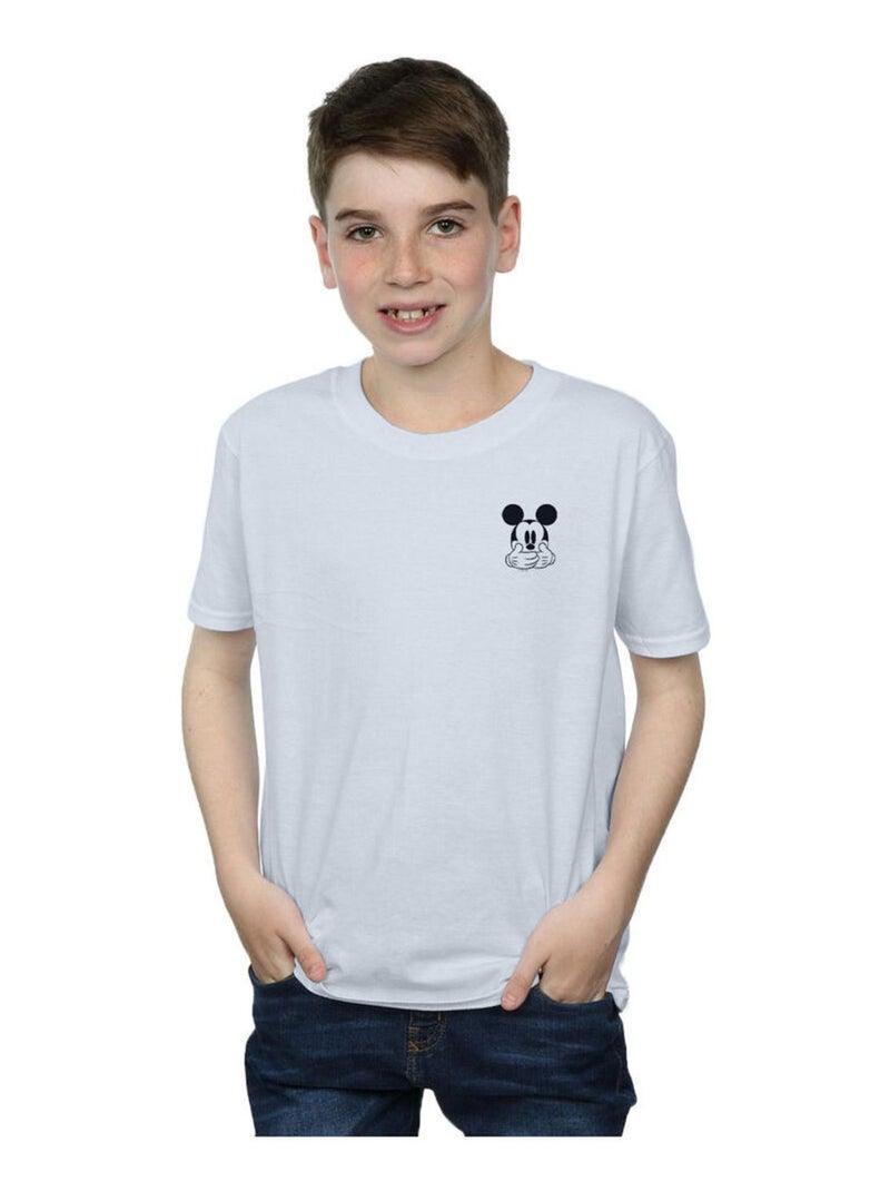 Disney - T-shirt DONT SPEAK Blanc - Kiabi