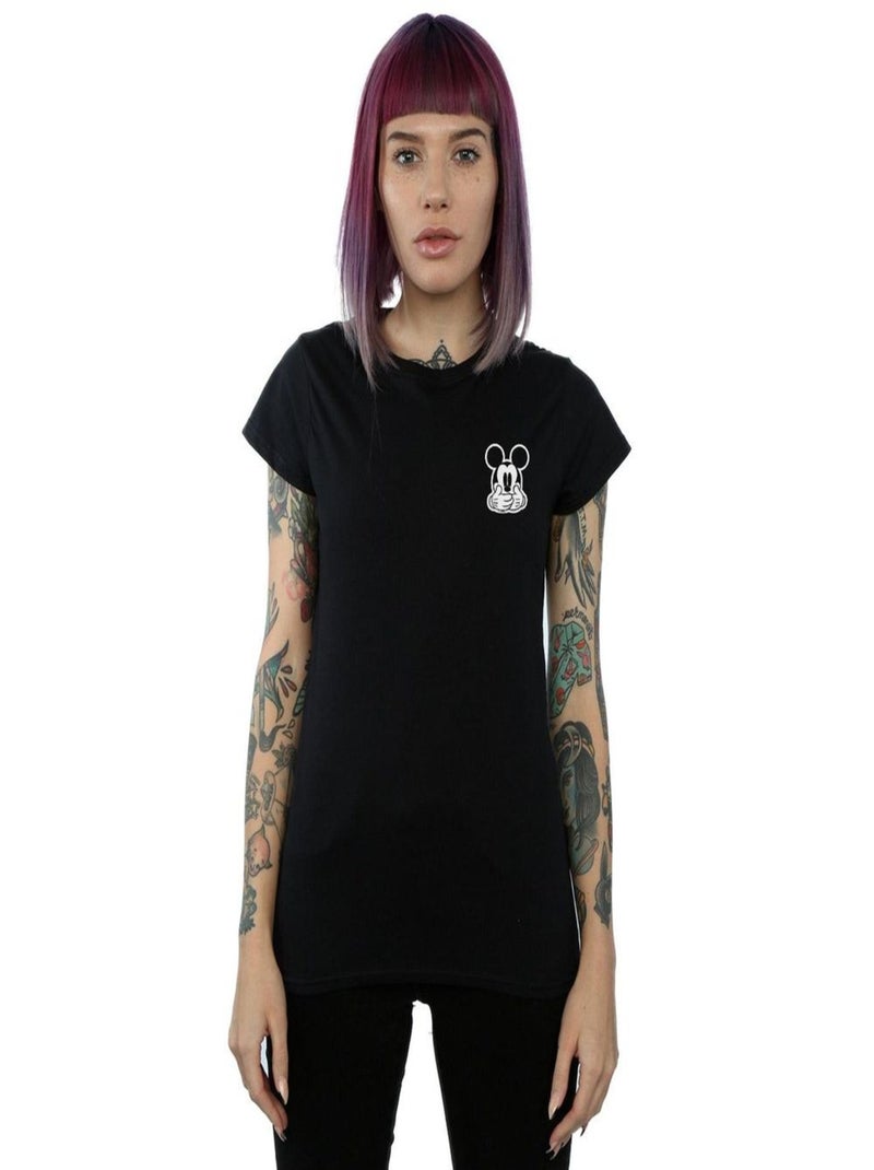 Disney - T-shirt DONT SPEAK Noir - Kiabi