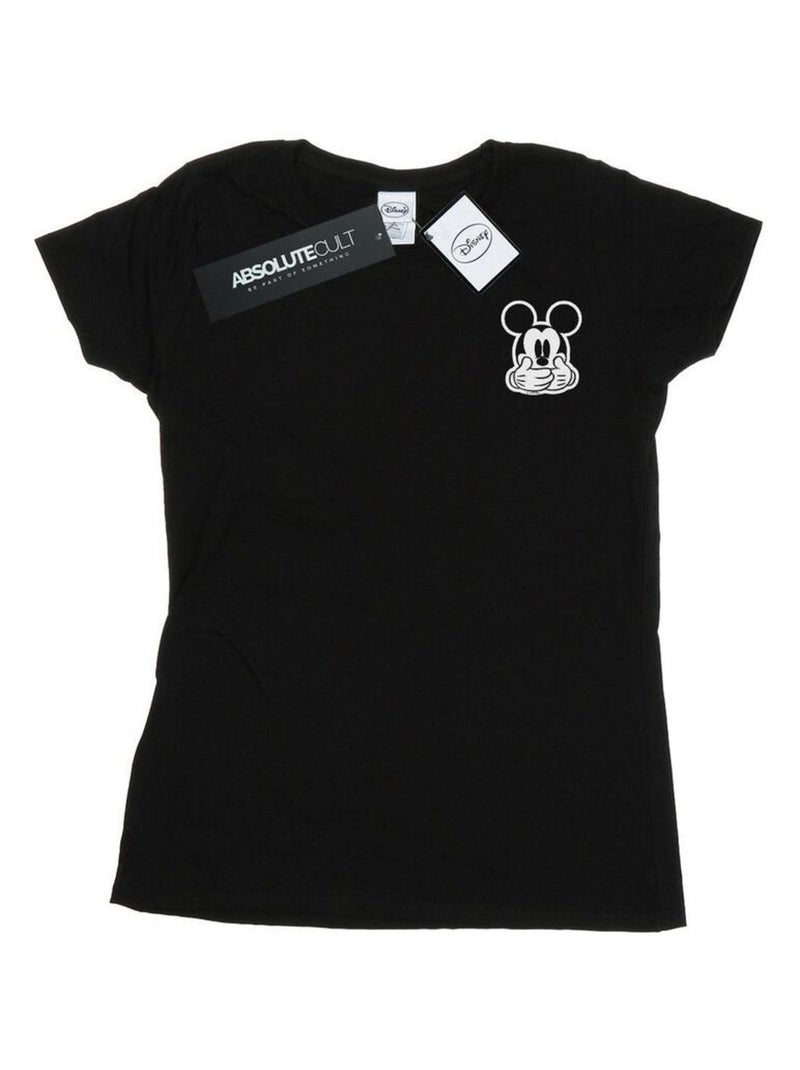 Disney - T-shirt DONT SPEAK Noir - Kiabi
