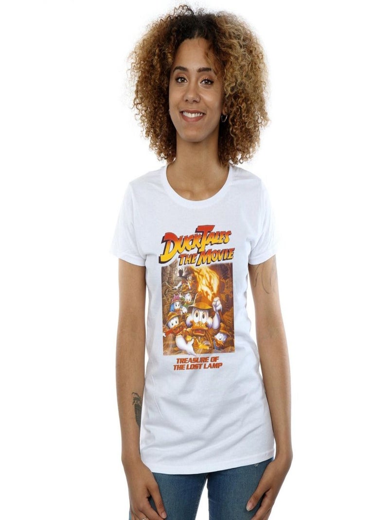Disney - T-shirt DUCK TALES Blanc - Kiabi